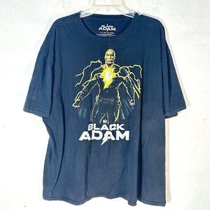 DC Comics Black Adam WWE Dwayne The Rock Johnson Short Sleeve T Shirt Tee 3XL